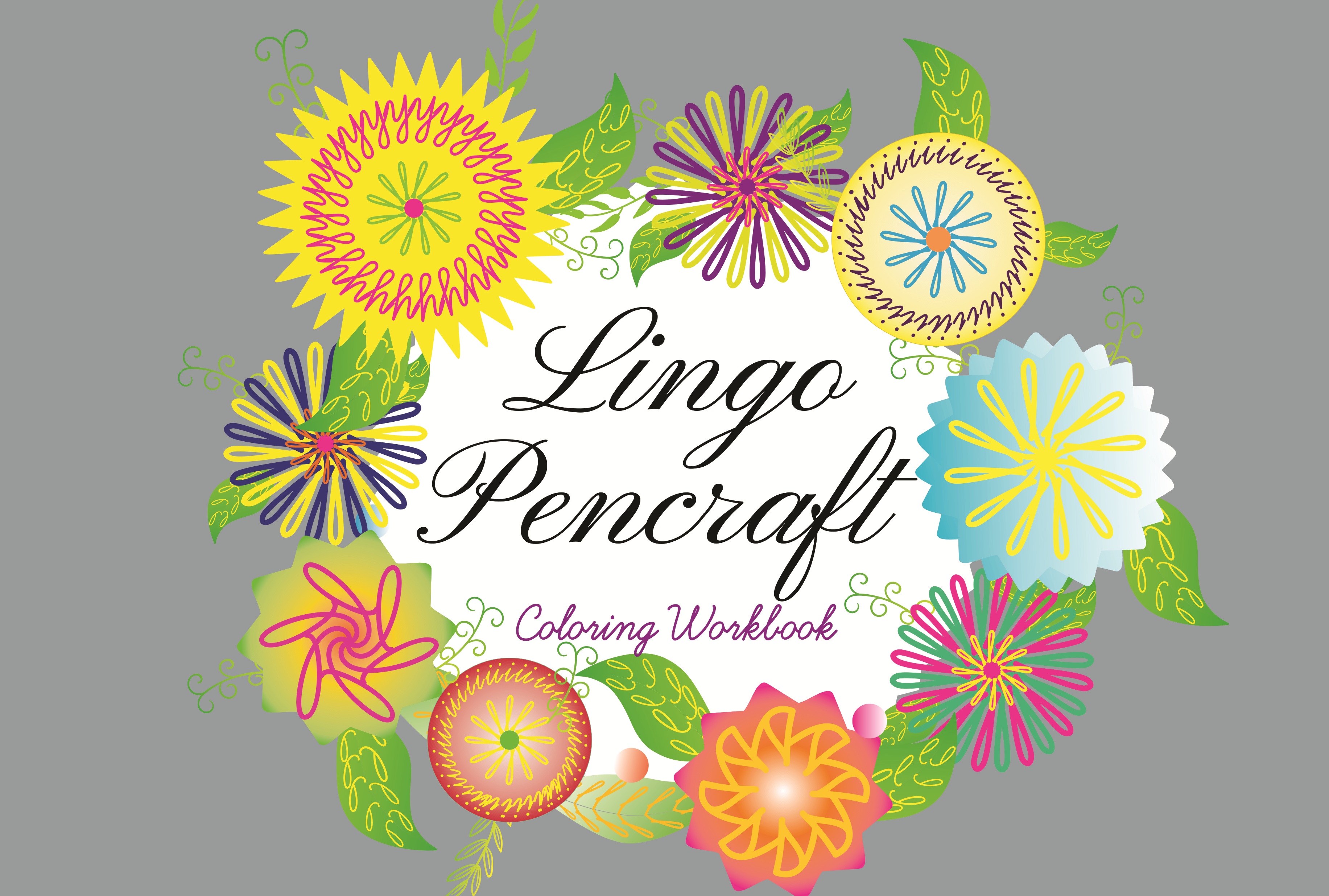 Lingo Pencraft coloring workbook